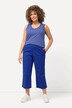 7/8-broek Ruby, voorgevormde knieën, rechte pijpen, elastische tailleband