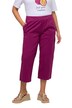 7/8 kalhoty Ruby, tvarovaná kolena, rovné nohavice, elastický pas