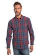 Kostkovaná košile, dlouhé rukávy, Kent límeček, Modern střih, do 8XL