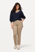 Utility-jeans Mandy, wijde, rechte pijpen, cargozakken