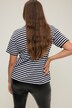 Lot de 2 t-shirts oversize à col rond et manches courtes