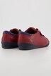 Sneakers in nappa con zip e larghezza G