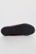 Sneakers in nappa con zip e larghezza G