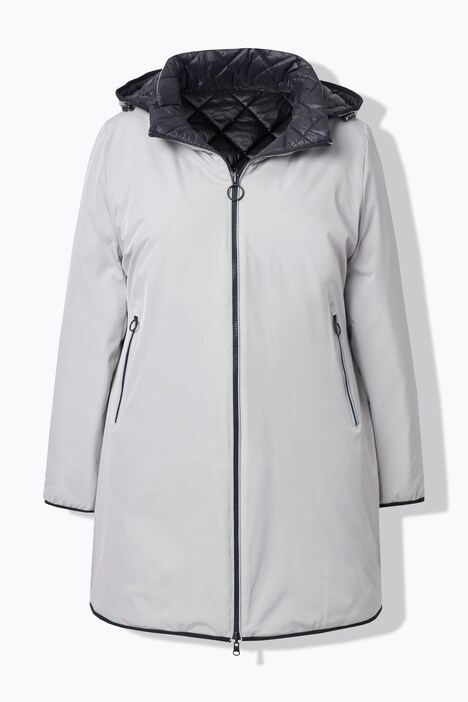 HYPRAR Wende-Steppjacke, Reflektor, 2-Wege-Zipper