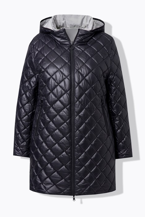 HYPRAR Wende-Steppjacke, Reflektor, 2-Wege-Zipper