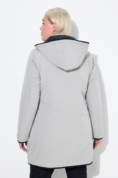 HYPRAR Wende-Steppjacke, Reflektor, 2-Wege-Zipper