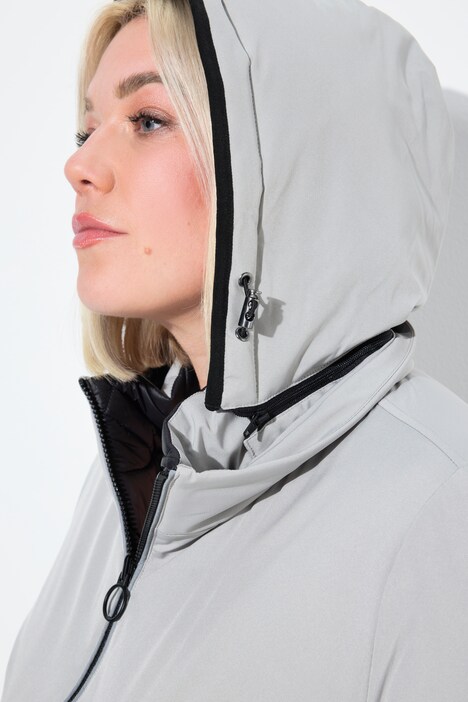 HYPRAR Wende-Steppjacke, Reflektor, 2-Wege-Zipper