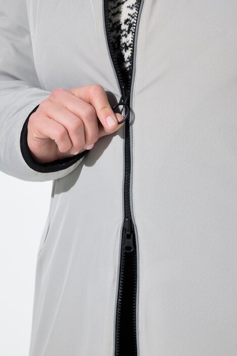 HYPRAR Wende-Steppjacke, Reflektor, 2-Wege-Zipper