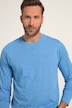 Langarmshirt, Rundhals, hochwertige Melange Jersey