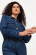Jeans-Boilersuit, Jeans-Overall, skjortekrave, langærmet