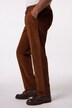 Pantaloni di velluto a coste con cintura elastica e vestibilità moderna