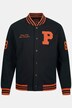 Collegejacke, Sweat, Knopfleiste