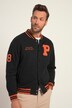 Collegejacke, Sweat, Knopfleiste
