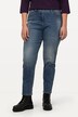 Mom thermojeans, stretchdenim, comfortabele tailleband