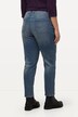 Mom thermojeans, stretchdenim, comfortabele tailleband