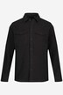Chemise / surchemise à manches longues, tissu flanelle et col Kent