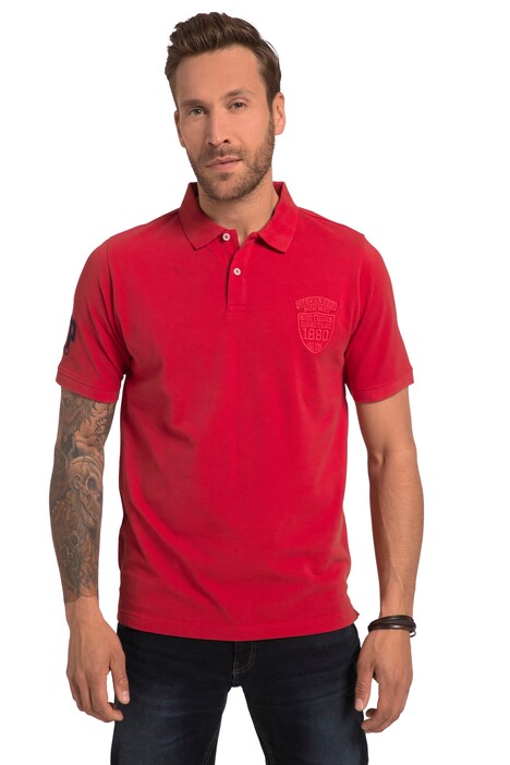 Polokošile, krátké rukávy, piké, nášivky, do 8XL