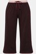 Pantaloni del pigiama in cotone biologico con cintura elastica e lunghezza a 7/8