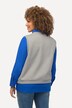 Pull sans manches en molleton à col en V, écusson