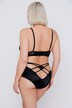 Bralette, Criss-Cross, uden bøjle, blonder