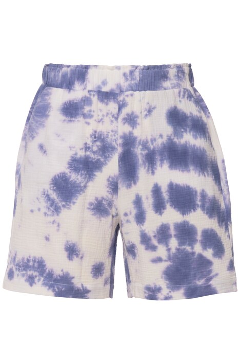 Tie Dye Muslin Bermuda Shorts