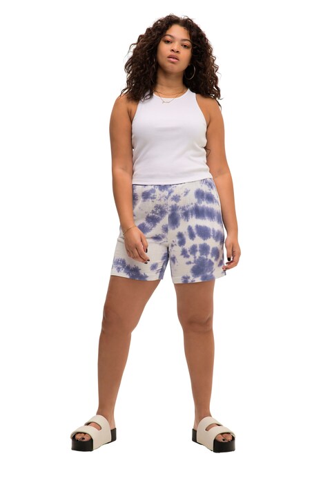 Tie Dye Muslin Bermuda Shorts