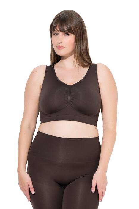 Tvarující bustier, bezešvý, bez zapínání