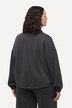 Sweatshirt, ståkrage, oversized, langermet