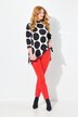 Pantalon Sienna en bengaline. Coupe slim, tissu stretch. Taille élastique