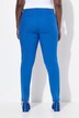 Pantalon Sienna en bengaline. Coupe slim, tissu stretch. Taille élastique
