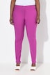Pantalon Sienna en bengaline. Coupe slim, tissu stretch. Taille élastique