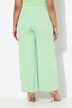 Chiffonbroek, dubbellaags, wijde pijp, elastische tailleband
