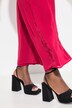 Chiffonhose, doppellagig, weites Bein, Elastikbund