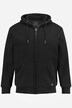 JP1880 Hoodiejacke, Outdoor, Sweatjacke, Kapuze, Teddyfutter, Zipper, bis 8 XL