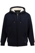 Bunda s kapucí, kolekce outdoor, tepláková, teddy podšívka, zip, do 8XL
