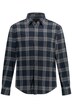Kostkovaná košile, dlouhé rukávy, flanel, Kent límeček, Modern střih