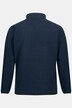 Pull camionneur Outdoor, en polaire. Col montant et patte de boutonnage.