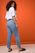 Jean Mom, coupe large à taille haute, style destroy, 5 poches
