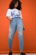 Jean Mom, coupe large à taille haute, style destroy, 5 poches