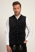 Vest, traditionele kostuum, fluweel, opstaande kraag, gebreide achterkant, tot maat 70