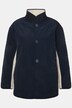 Veste réversible, matelassage/polaire bouclée, col montant, matière recyclée