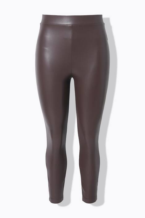 Legging enduit. Matière extensible. Taille élastique