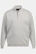 Troyer FLEXNAMIC®, Melange-Strick, Stehkragen mit Zipper