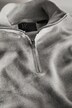 Troyer FLEXNAMIC®, Melange-Strick, Stehkragen mit Zipper