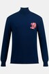 Maglione dolcevita con collo basso e maglia grossa