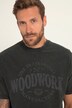 T-shirt da lavoro con stampa, scollo a girocollo e mezze maniche