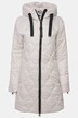 Long Quilted Water-Repellent Jacket