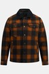 Jacket, outdoor, wool look, corduroy collar, button placket, breast pockets, up to 8 XL