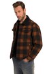 Bunda, kolekce outdoor, manšestrový límeček, knoflíková léga, náprsní kapsy, do 8XL