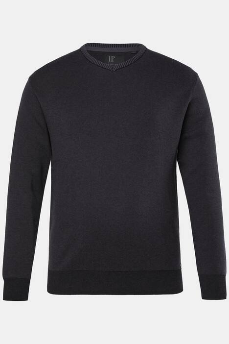 Pull JP 1880, maille CashmereTouch fine et douce, col en V - jusqu'au 8 XL